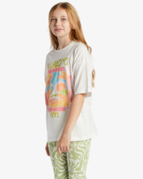 1 Girl's Under The Palms T-Shirt White ABGZT00409 Billabong