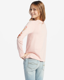 Wild Flowers Bloom - Long Sleeve T-Shirt for Girls 4-14  ABGZT00430