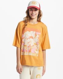 Let Love Grow - Oversized T-shirt for Girls 4-14  ABGZT00444