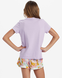 2 Girl's Kissed By The Sun T-Shirt Purple ABGZT00461 Billabong