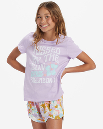 1 Girl's Kissed By The Sun T-Shirt Purple ABGZT00461 Billabong