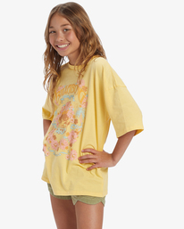 1 Girl's Lost In Bliss T-Shirt Yellow ABGZT00470 Billabong
