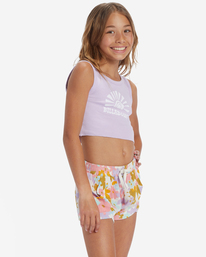 1 Girl's Sun Stamp T-Shirt Purple ABGZT00475 Billabong