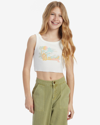 0 Girl's Sweet Waves T-Shirt White ABGZT00476 Billabong