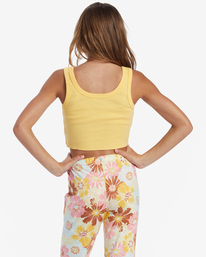 2 Girl's Dream Away T-Shirt Yellow ABGZT00477 Billabong