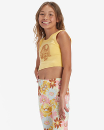 1 Girl's Dream Away T-Shirt Yellow ABGZT00477 Billabong