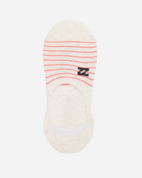 7 3-Pack Safari Nights No Show Socks Black ABJAA00152 Billabong