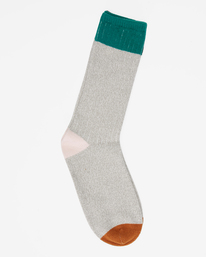 4 2-Pack Boot Crew Socks Multicolor ABJAA00155 Billabong