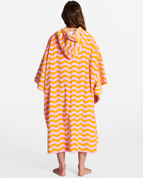 1 BBG - Hooded Changing Towel Orange ABJAA00169 Billabong