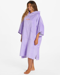 2 BBG - Umziehhandtuch mit Kapuze Violett ABJAA00169 Billabong
