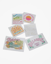 1 Sand And Sun Assorted Stickers Multicolor ABJAA00172 Billabong