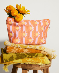 2 Billabong x Smiley Pouch - Travel Pouch Orange ABJAA00187 Billabong