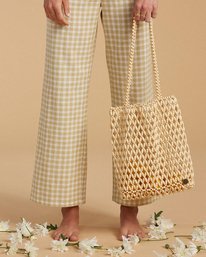 1 Salty Blonde Strung Together Tote bag White ABJBP00111 Billabong