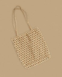 3 Salty Blonde Strung Together Tote bag White ABJBP00111 Billabong