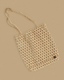 2 Salty Blonde Strung Together Tote bag White ABJBP00111 Billabong