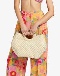 1 Seaside Straw Bag Beige ABJBP00199 Billabong