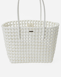 6 Bright Side Carry Tote Bag White ABJBT00118 Billabong