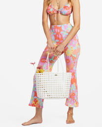 2 Bright Side Carry Tote Bag White ABJBT00118 Billabong