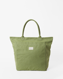 Billabong Ready To Go Tote Bag Green Eyes - Womens