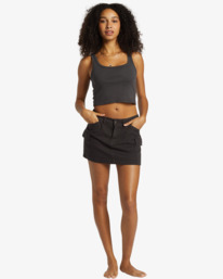 4 Hilary Cargo Skirt Black ABJDK00103 Billabong