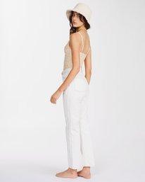 2 Cheeky Denim Pants Beige ABJDP00128 Billabong