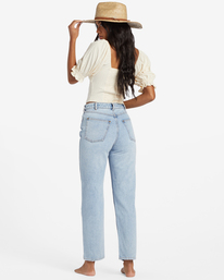 2 All Day - Straight Leg Trousers for Women Blue ABJDP00153 Billabong