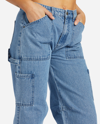 3 Leia Denim Pant Blue ABJDP00155 Billabong