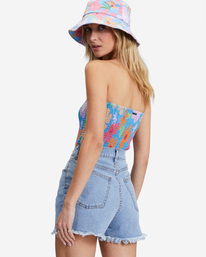 billabong, So Cheeky Denim Shorts, SWEET BLUE (bka0) So Cheeky - Denim Shorts for Women ABJDS00111