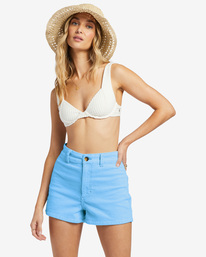 Free Fall - Corduroy Shorts for Women  ABJDS00138