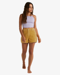 3 Free Fall Cord Shorts Yellow ABJDS00138 Billabong