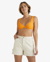 Leia - Carpenter Denim Shorts for Women  ABJDS00146