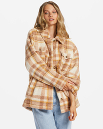 Fairbanks - Button Up Fleece Jacket for Women  ABJFT00187