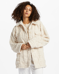 Fairbanks - Button Up Fleece Jacket for Women  ABJFT00187