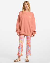 1 Ride In - Sudadera para Mujer Rosa ABJFT00281 Billabong