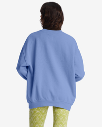 billabong, Ride In Oversized Crewneck Sweatshirt, GOOD TIDES (phv0) Ride In - Sweatshirt for Women ABJFT00281