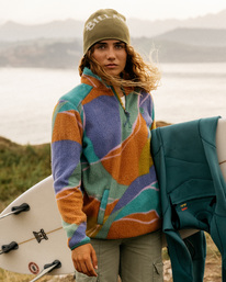 0 A/Div Boundary Mock 3 Half-Zip Pullover Sweatshirt  ABJFT00287 Billabong
