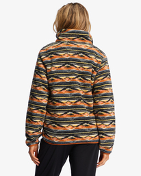 4 A/Div Switchback Pullover Mock Neck Sweatshirt Blue ABJFT00291 Billabong