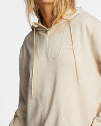 3 A/Div Highway Half-Zip Hoodie Beige ABJFT00295 Billabong