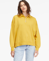 billabong, Lost Time Pullover Sweatshirt, GOLDEN TOUCH (ylj0) LOST TIME ABJFT00331