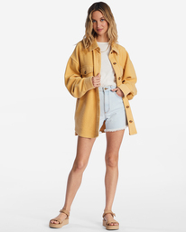 2 Any Time - Overshirt for Women Yellow ABJFT00350 Billabong