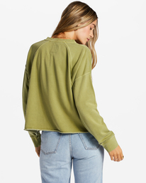 2 Keep Talking Sweatshirt Green ABJFT00353 Billabong
