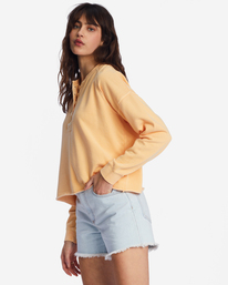 1 Keep Talking Sweatshirt Orange ABJFT00353 Billabong