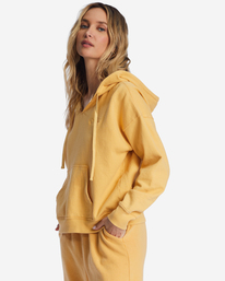 1 Forever Saturday Hoodie Yellow ABJFT00354 Billabong