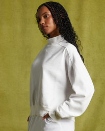 3 Chill Weekend Crew Neck Sweatshirt White ABJFT00406 Billabong