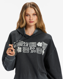 4 Mystic Surf Sweatshirt V-Neck Sweatshirt Black ABJFT00408 Billabong