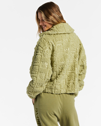 3 Cozy All Day - Casaco com fecho de correr para Mulher  ABJFT00409 Billabong