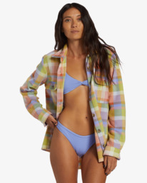 0 Forge Fleece Half-Zip Sweatshirt Purple ABJFT00423 Billabong