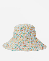 2 Time To Shine - Bucket Hoed voor Dames White ABJHA00194 Billabong