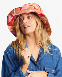 6 Time To Shine - Bucket Hoed voor Dames Multicolor ABJHA00194 Billabong