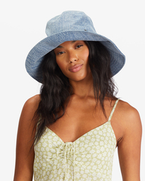 0 Time To Shine Bucket Hat Blue ABJHA00194 Billabong